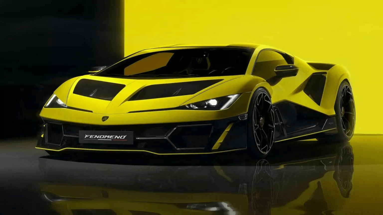Lamborghini представила гибридный спорткар Fenomeno мощностью 1065 л.с.