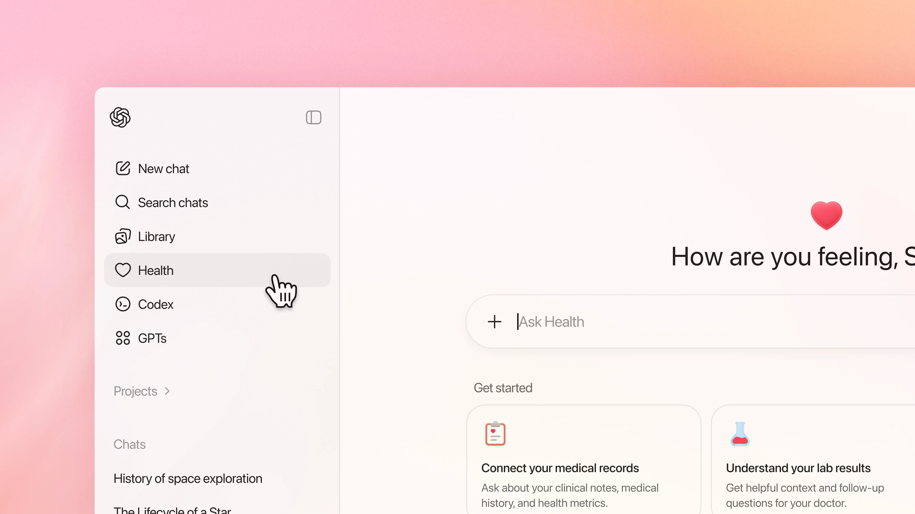 OpenAI представила раздел ChatGPT Health для мониторинга здоровья
