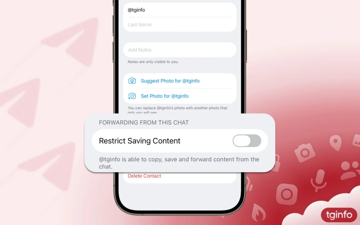 В бета-версии Telegram для iOS обнаружили функцию запрета на копирование контента в личных чатах