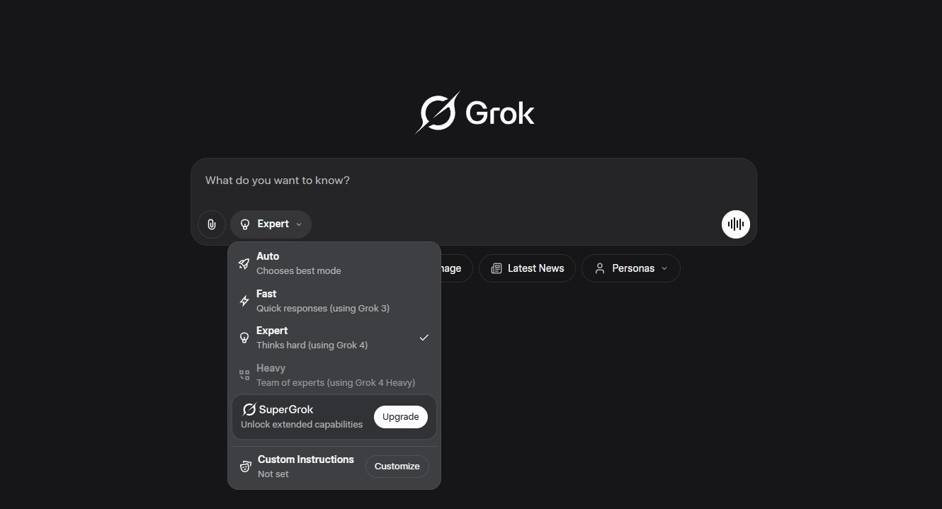 xAI открыла бесплатным пользователям доступ к Grok 4 — но число запросов ограничено