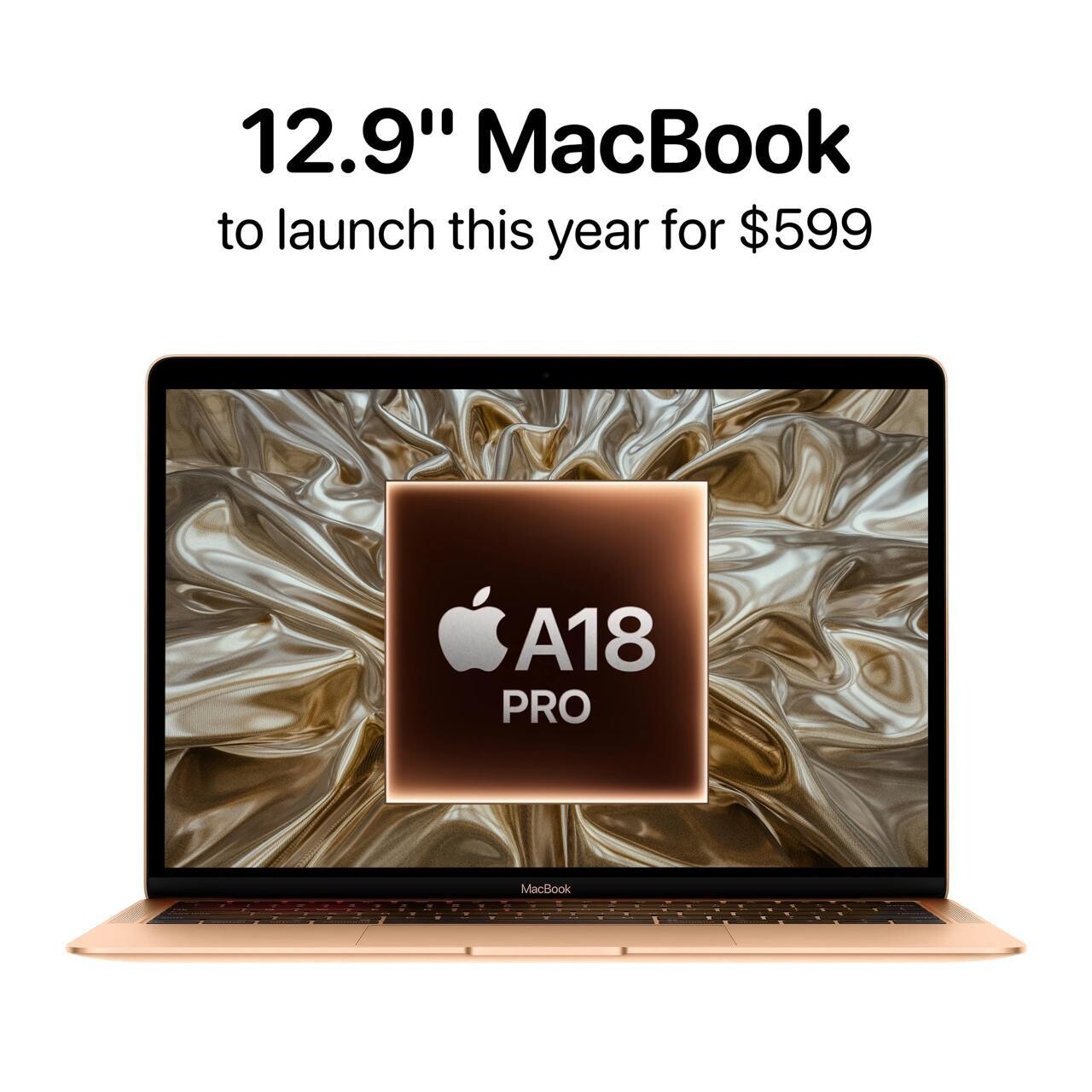 Бюджетный MacBook от Apple за $599 с чипом A18 Pro
