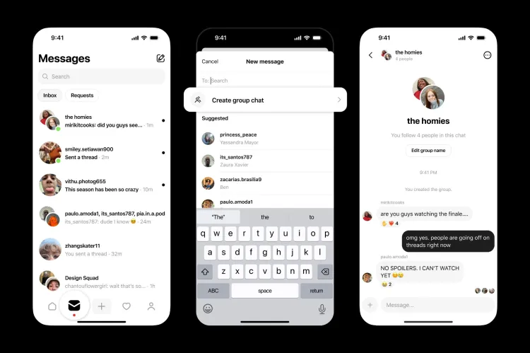 В Threads* запустили групповые чаты — в них можно добавить до 50 человек